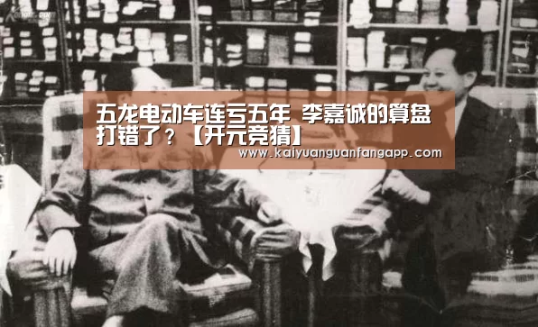 五龙电动车连亏五年 李嘉诚的算盘打错了?【开元竞猜】(图4) 开元竞猜